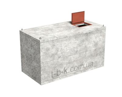 Погріб БСВ 5,0×2,5×2,5м