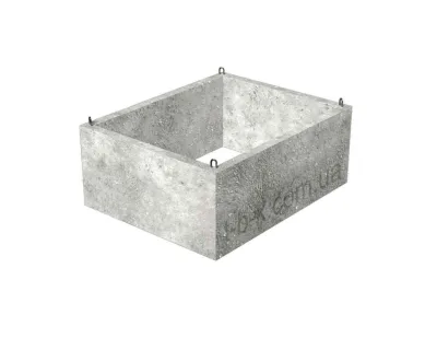 Горловина погріба БСВ мала 1,36×0,96×0,6м