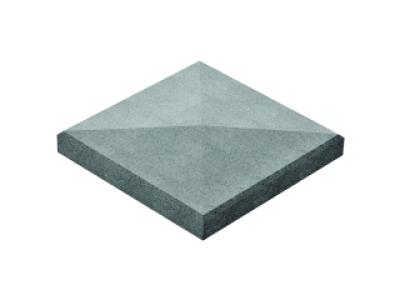 Кришка на стовпчик 480х480х80 Золотий Мандарин