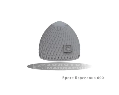 Антипарковочний Стовп Броте Барселона 600 Золотий Мандарин