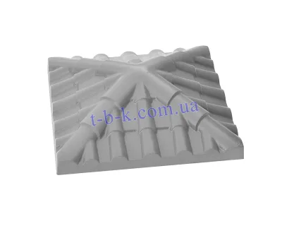 Кришка на стовпчик ЧЗ ЧЕРЕПИЦЯ 340х340х95
