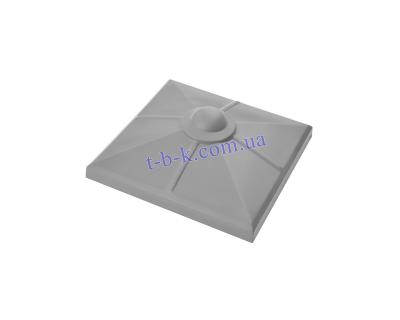 Кришка на стовпчик ЧЗ З КУЛЬКОЮ 450х450х120