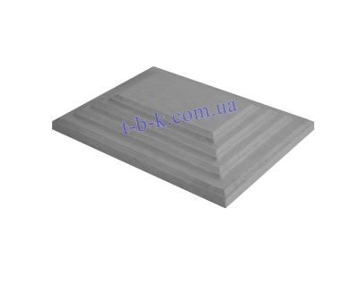 Кришка на стовпчик ЧЗ СТУПІНЬ 450х570х90