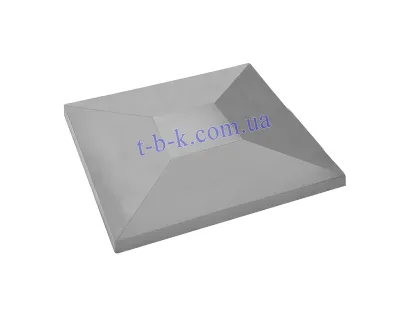Кришка на стовпчик ЧЗ 450х570х100