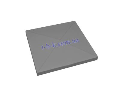 Кришка на стовпчик ЧЗ ЧОТИРЬОХСКАТНА 510х510