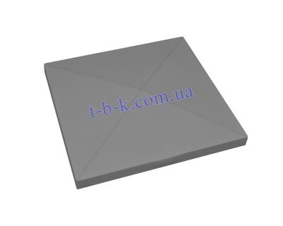 Кришка на стовпчик ЧЗ ЧОТИРЬОХСКАТНА 600х600