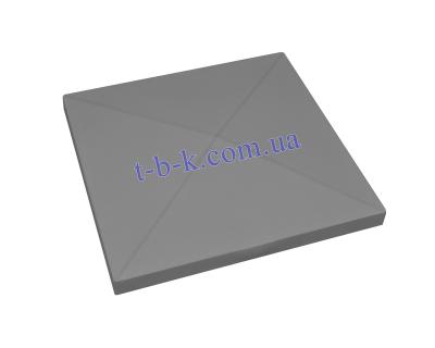 Кришка на стовпчик ЧЗ ЧЕТЫРЕХСКАТНАЯ 650х650