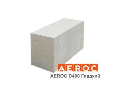 Газоблок Аерок D400-С2.5 Березань гладкий