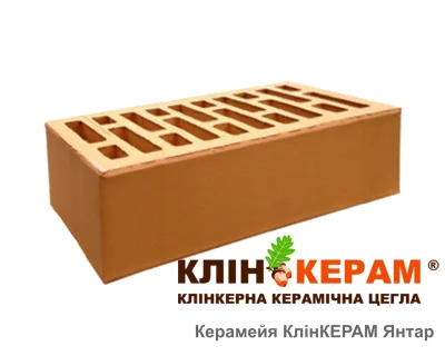 Цегла лицювальна Керамейя КлінКЕРАМ Янтар М350