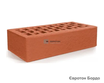 Цегла лицювальна Євротон Бордо М300