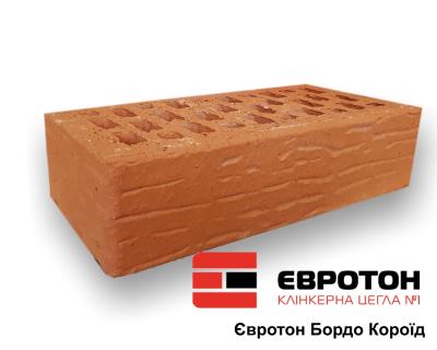 Цегла лицювальна Євротон Бордо "Короїд" М300