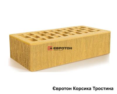 Цегла лицювальна Євротон Корсика "Тростина" М300