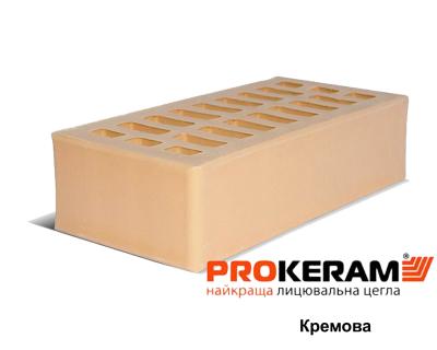 Цегла облицювальна Prokeram Кремова М200-250