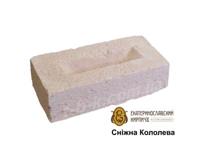 Цегла облицювальна Катеринославська Сніжна королева