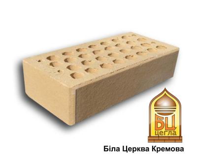 Цегла облицювальна Біла Церква Кремова М200