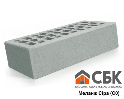 Цегла облицювальна СБК Меланж Сіра