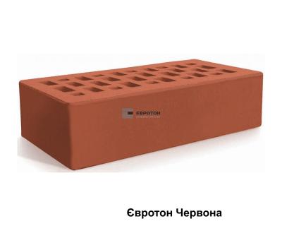 Цегла лицювальна Євротон Червона