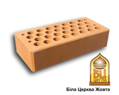 Цегла облицювальна Біла Церква Жовта М200