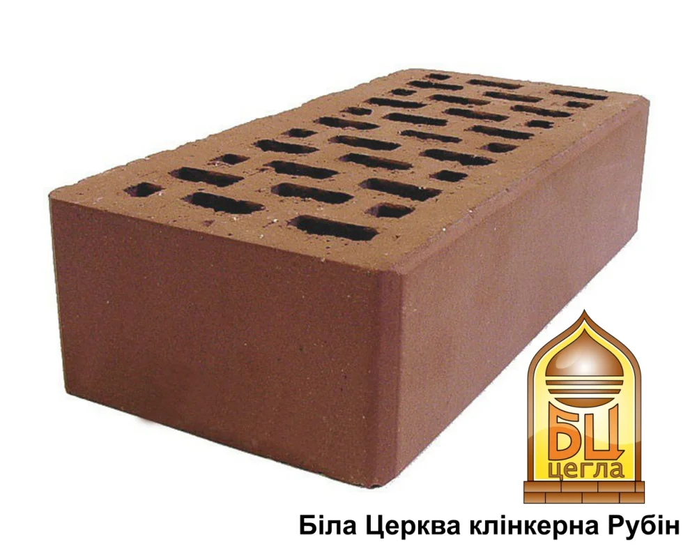 Цегла облицювальна Біла Церква Рубін М300