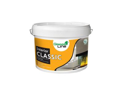 Green Line INTERIOR CLASSIC 1л/3л/5л/10л Акрилова фарба для стін та стель
