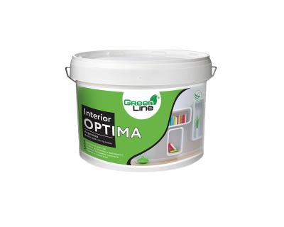 Green Line INTERIOR OPTIMA 1л/3л/5л/10л Акрилова фарба для стін та стель