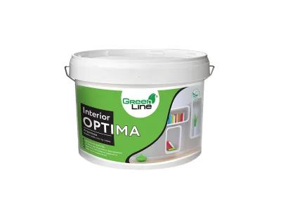 Green Line INTERIOR OPTIMA 1л/3л/5л/10л Акрилова фарба для стін та стель
