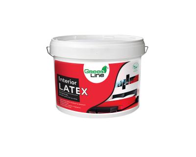 Green Line INTERIOR LATEX 1л/3л/5л/10л Латексна фарба для стін та стель
