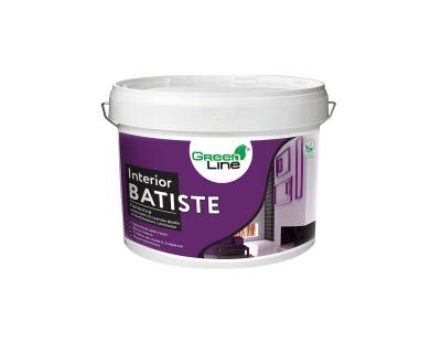 Green Line INTERIOR BATISTE 1л/3л/5л/10л Латексна шовковисто-матова фарба модифікована силіконом