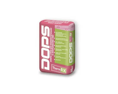 Dops (Допс) ThermFix 25кг Клей для пінополістирольних і мінераловатних плит