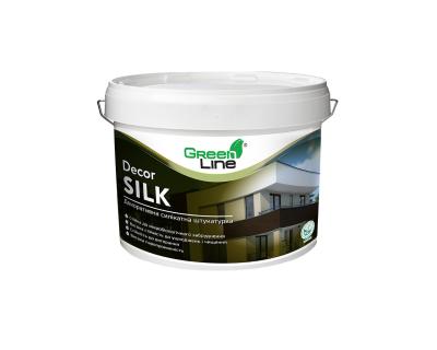 Декоративна силікатна штукатурка КОРОЇД Green Line DECOR SILK 25кг