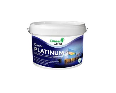 Декоративна силіконова штукатурка КАМЕШКОВАЯ Green Line DECOR PLATINUM 25кг