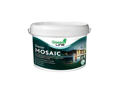 Декоративна мозаїчна штукатурка Green Line DECOR MOSAIC 10л
