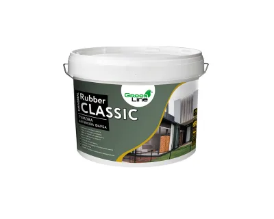 Green Line UNIVERSAL RUBBER CLASSIC 1л/3л/5л/10л Гумова акрилова фарба