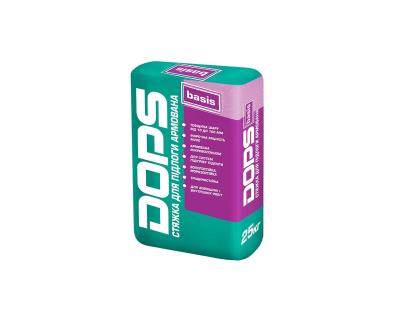 Dops (Допс) Basis 25кг Стяжка для підлоги армована